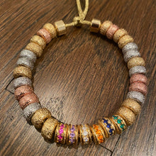 Load image into Gallery viewer, Big Rainbow Bead Bracelet