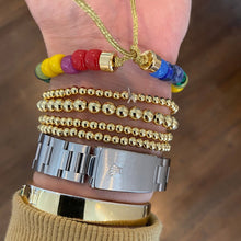 Load image into Gallery viewer, Big Rainbow Bead Bracelet