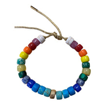 Load image into Gallery viewer, Big Rainbow Bead Bracelet
