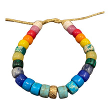 Load image into Gallery viewer, Big Rainbow Bead Bracelet