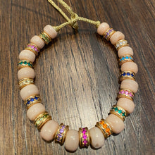 Load image into Gallery viewer, Big Rainbow Bead Bracelet
