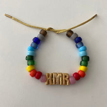 Load image into Gallery viewer, Big Rainbow Bead Bracelet