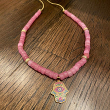 Load image into Gallery viewer, Big Rainbow Bead Necklace