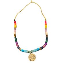 Load image into Gallery viewer, Big Rainbow Bead Necklace