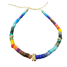 Load image into Gallery viewer, Big Rainbow Bead Necklace