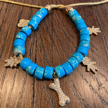 Load image into Gallery viewer, Family beaded charm bracelet
