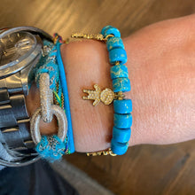 Load image into Gallery viewer, Family beaded charm bracelet