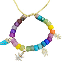Load image into Gallery viewer, Family beaded charm bracelet