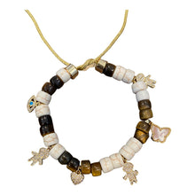 Load image into Gallery viewer, Family beaded charm bracelet