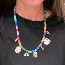 Load image into Gallery viewer, Family beaded charm necklace