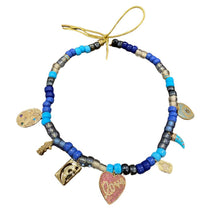 Load image into Gallery viewer, Family beaded charm necklace