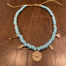 Load image into Gallery viewer, Family beaded charm necklace