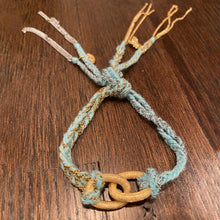 Load image into Gallery viewer, Lucky Friendship Woven Bracelet with charms