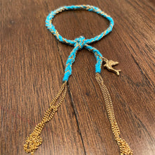 Load image into Gallery viewer, Lucky Friendship Woven Bracelet with charms