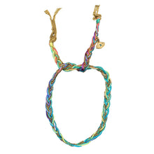 Load image into Gallery viewer, Lucky Friendship Woven Bracelet with evil eye