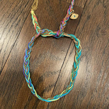 Load image into Gallery viewer, Lucky Friendship Woven Bracelet with evil eye