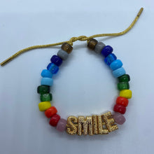 Load image into Gallery viewer, Big Rainbow Bead Bracelet