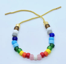 Load image into Gallery viewer, Big Rainbow Bead Bracelet