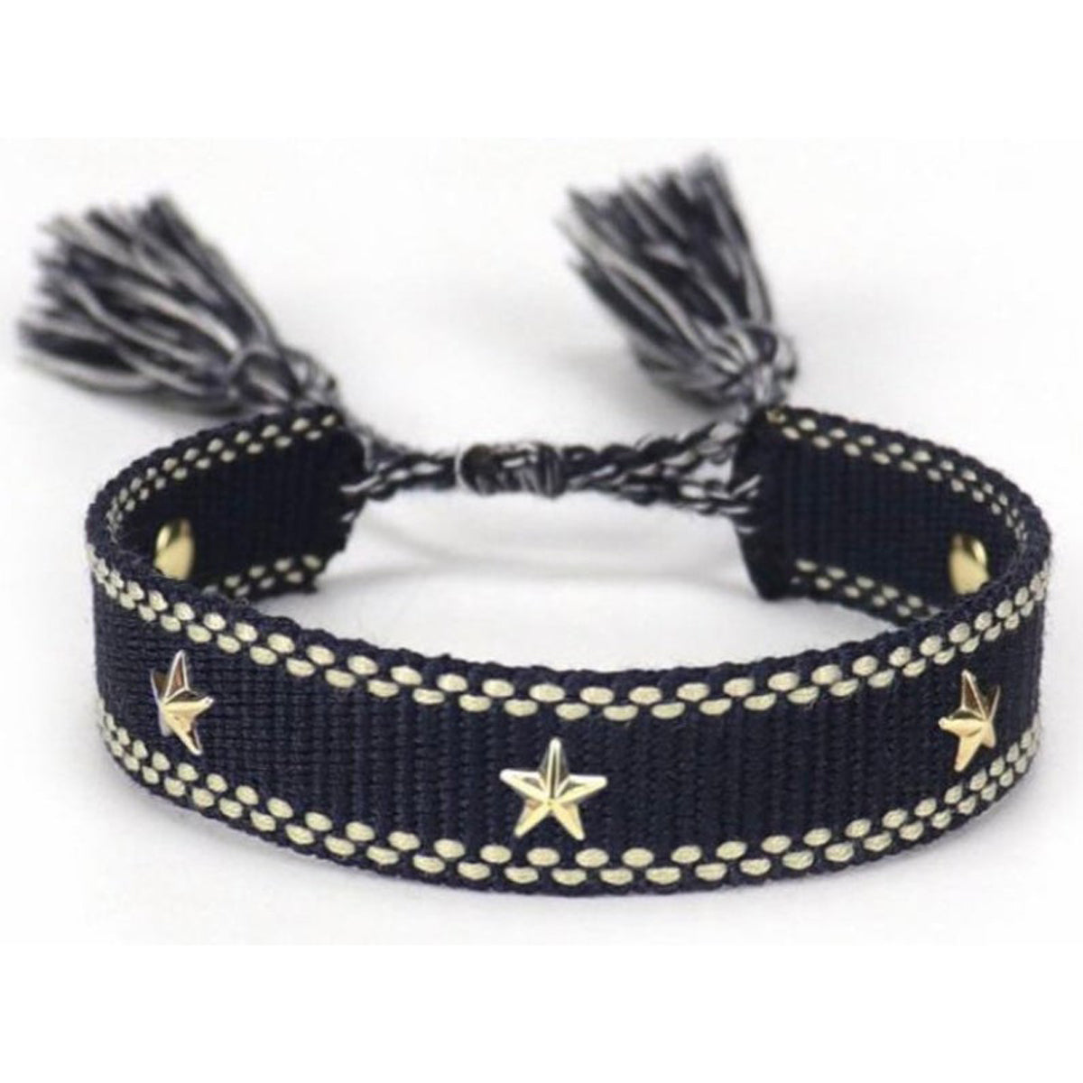 Friendship bracelet LOVE with Star Studs – Ingifinds