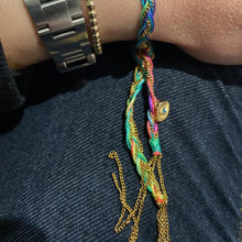 Load image into Gallery viewer, Lucky Friendship Woven Bracelet with evil eye

